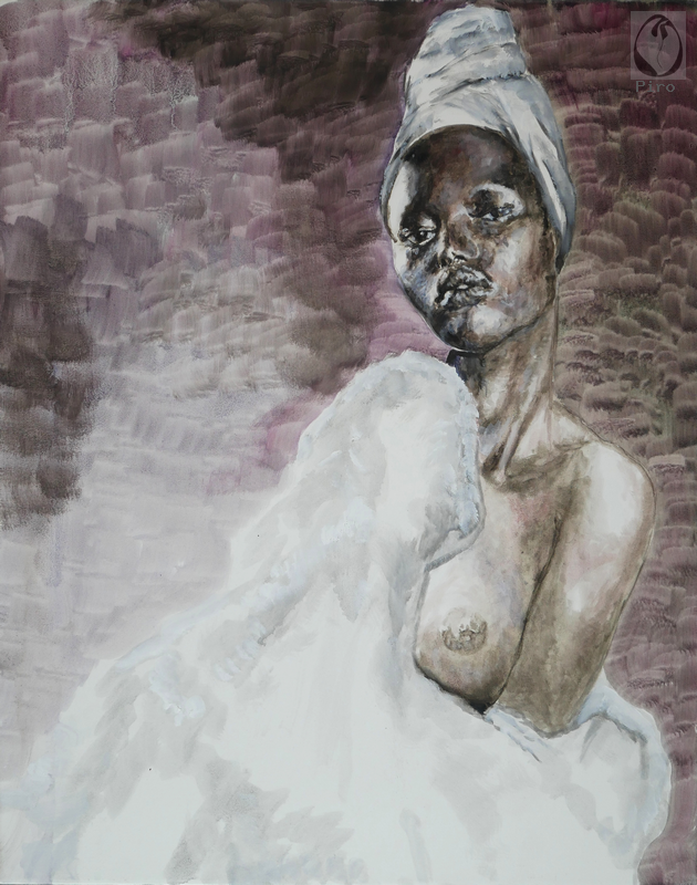 oil on canvas - olio su tela di Piro